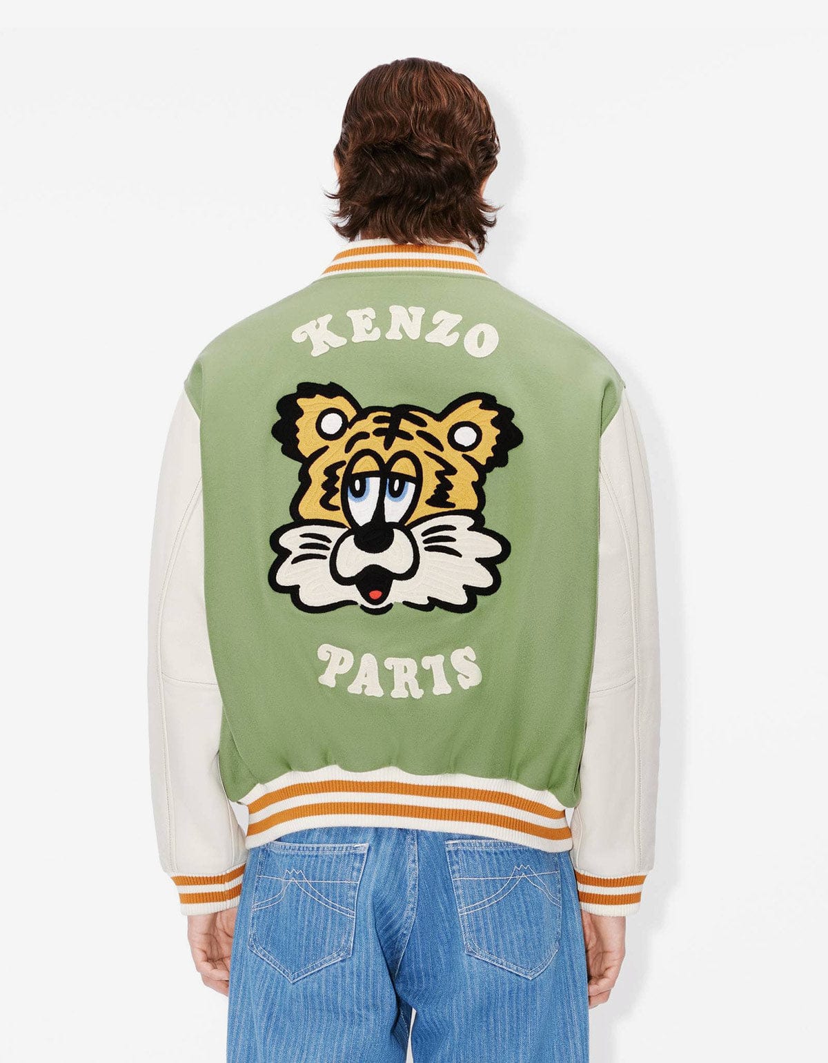 Kenzo By Verdy Khaki Genderless Varsity Jacket – Zoo Fashions