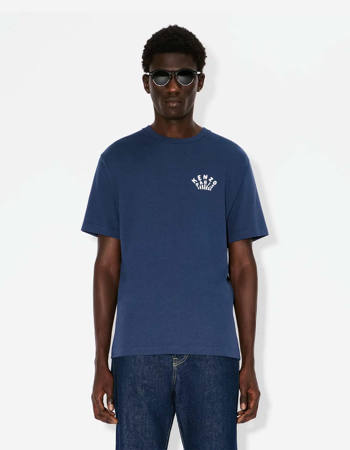 Kenzo Dragonfly Blue Embroidered T-Shirt – Zoo Fashions