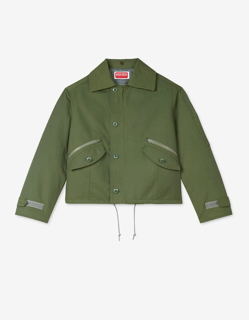 Kenzo Green Army Flight Jacket – Zoo Fashions - Main Image