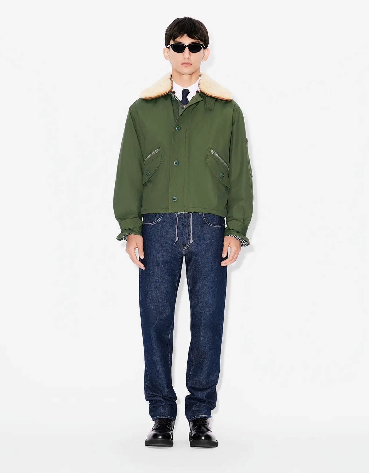 Kenzo Green Army Flight Jacket – Zoo Fashions
