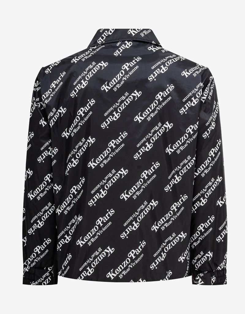 Kenzo 'Kenzo by Verdy' Black All-Over Logo Windbreaker