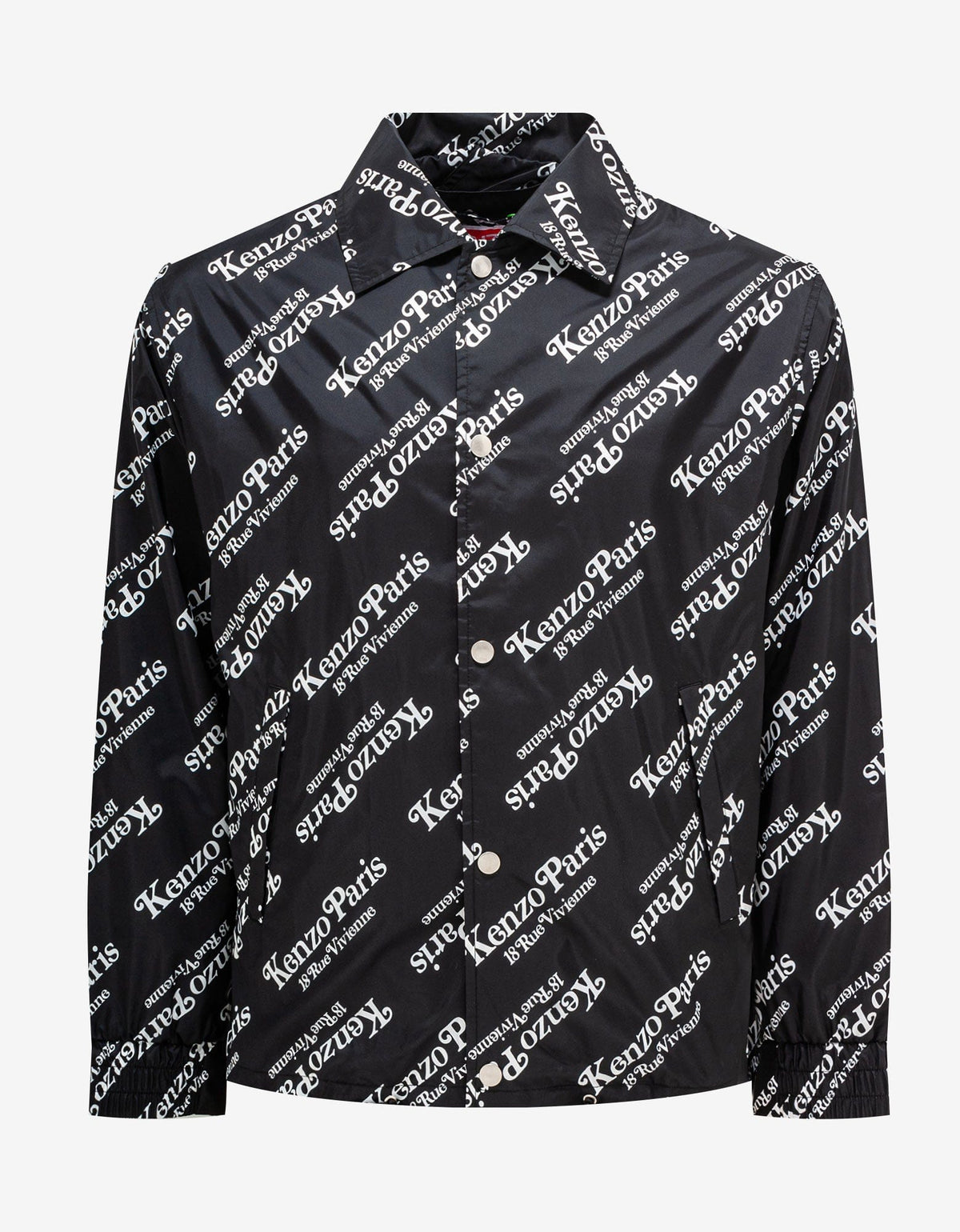 Kenzo 'Kenzo by Verdy' Black All-Over Logo Windbreaker