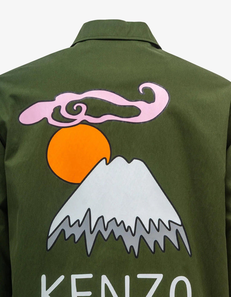 Kenzo Kenzo Dark Khaki Paris-Japan Coach Jacket