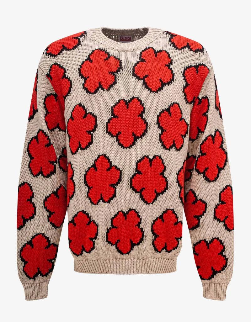 Kenzo Ecru 'Boke Flower' Sweater – Zoo Fashions Kenzo Ecru 'Boke Flower' Sweater – Zoo Fashions