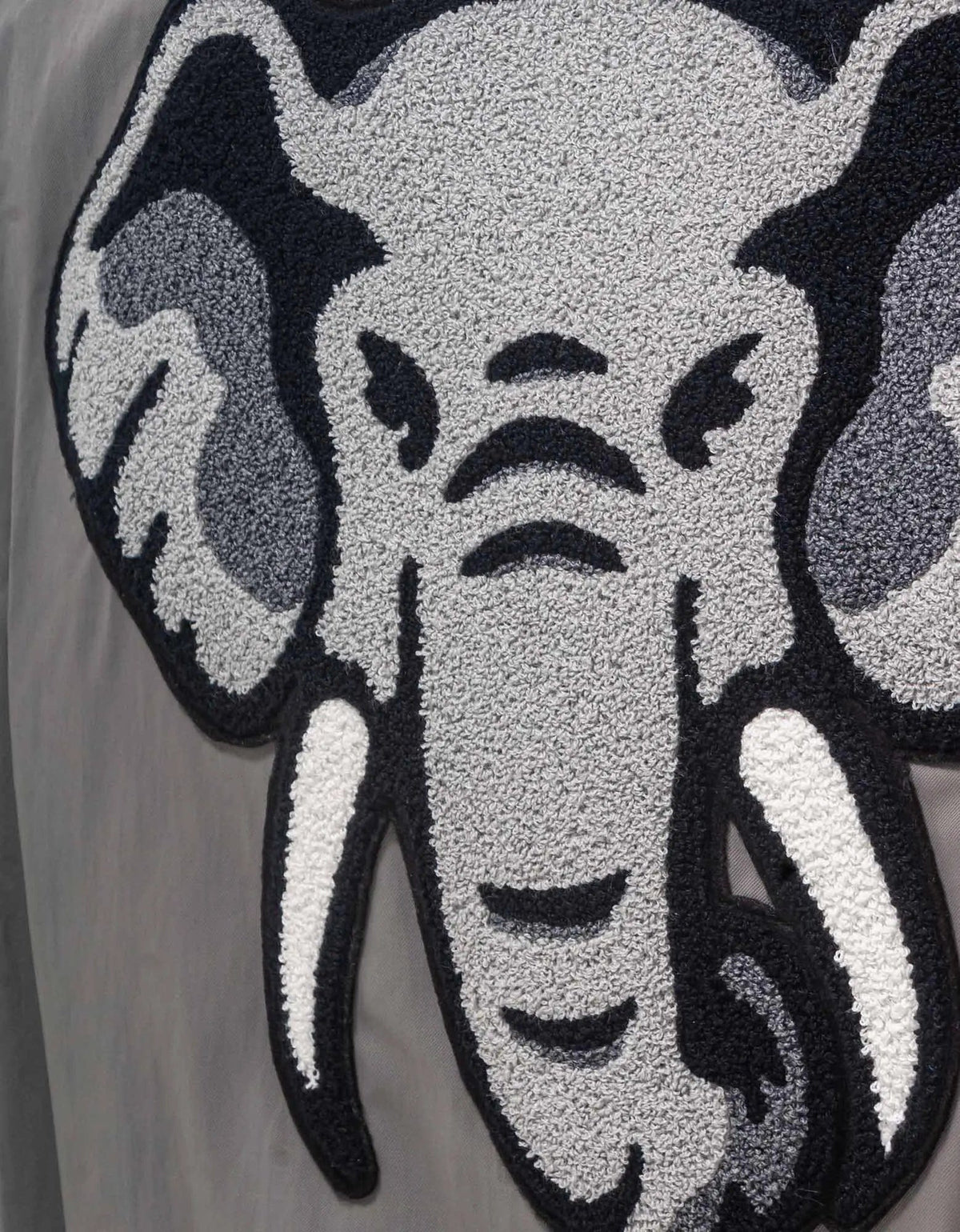 Kenzo Kenzo Grey 'Kenzo Elephant' Bomber Jacket