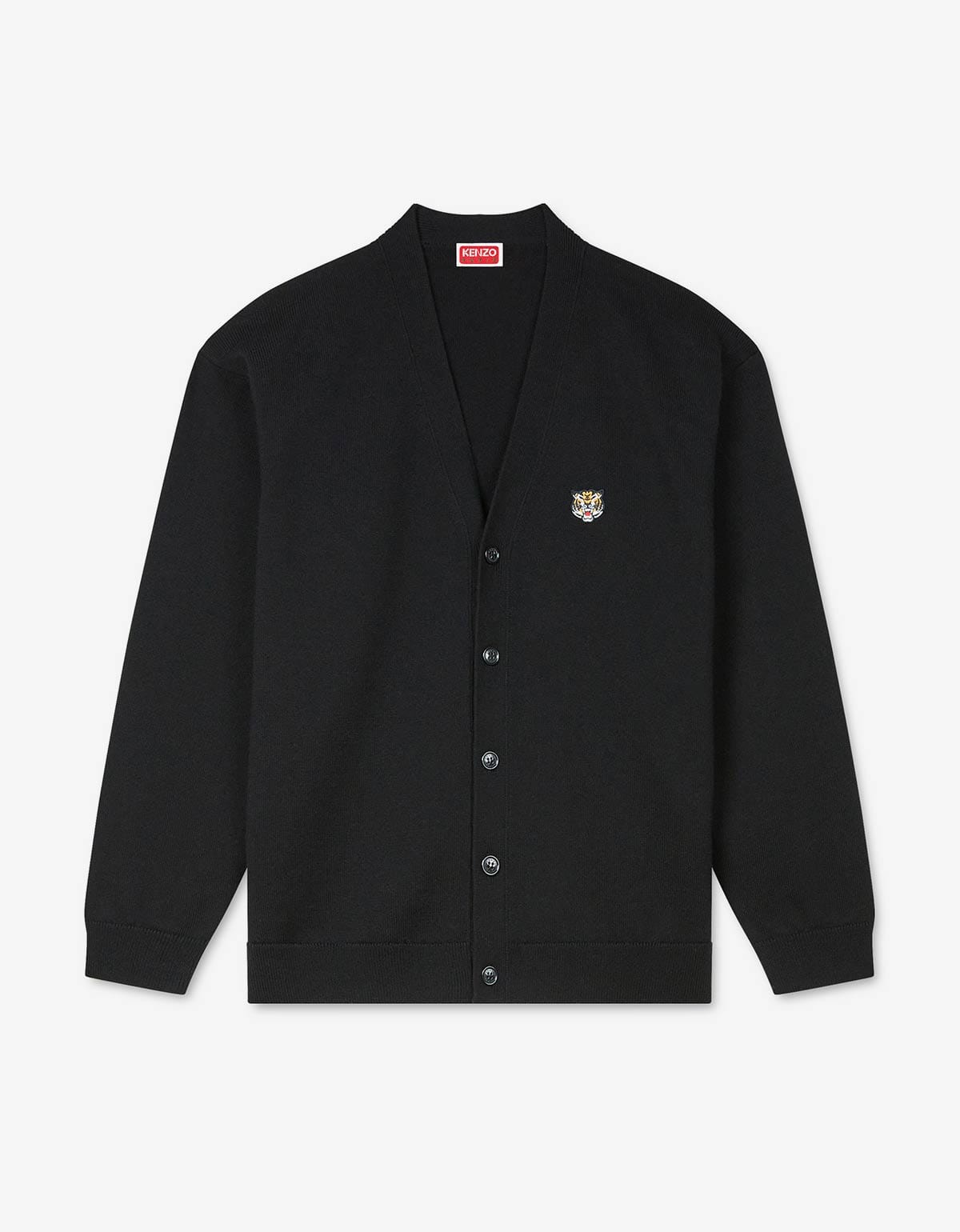Kenzo Kenzo Lucky Tiger Black Cardigan