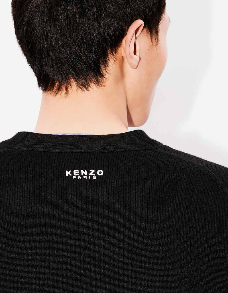 Kenzo Kenzo Lucky Tiger Black Cardigan