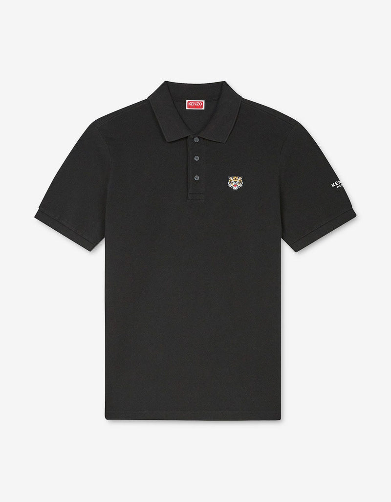 Kenzo Kenzo Lucky Tiger Black Polo T-Shirt