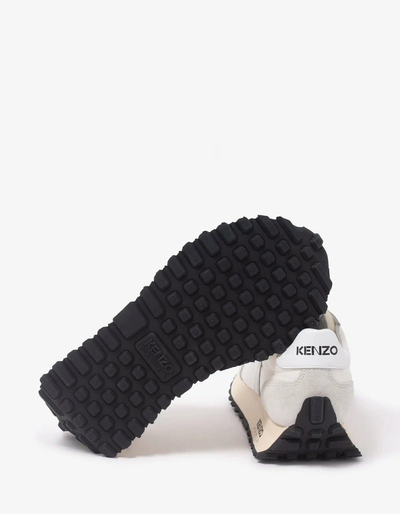 Kenzo Kenzo Off-White Kenzosmile Run Trainers