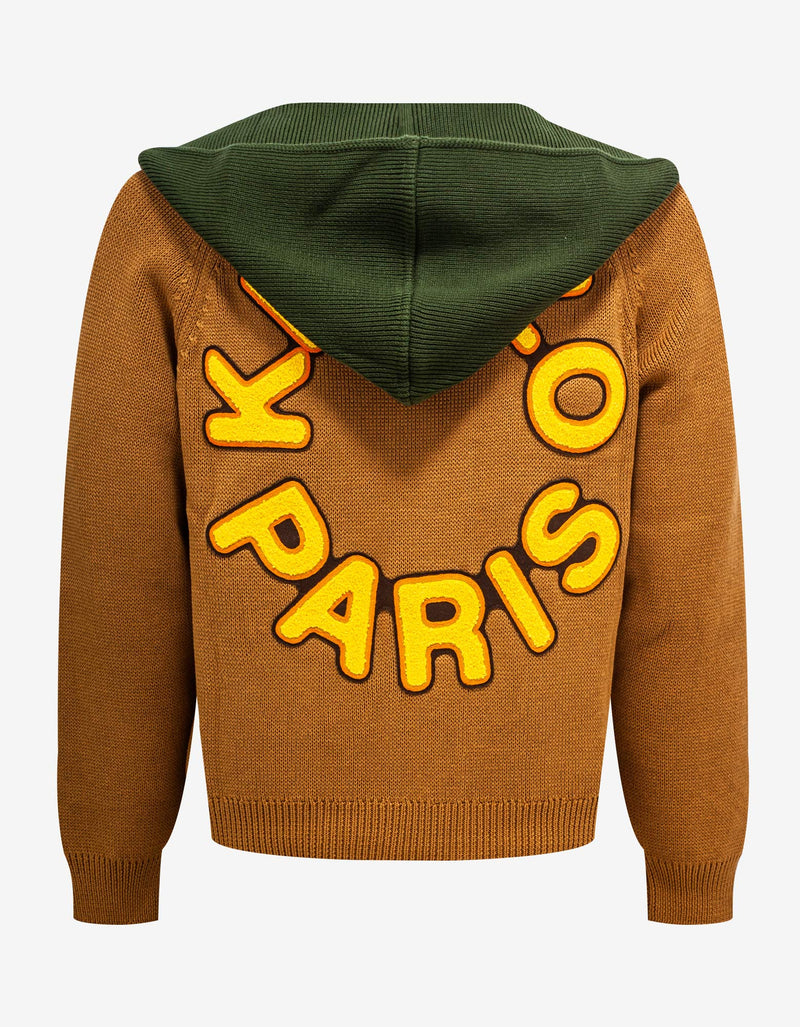 Kenzo Yellow Hooded Cardigan – Zoo Fashions - Main Image