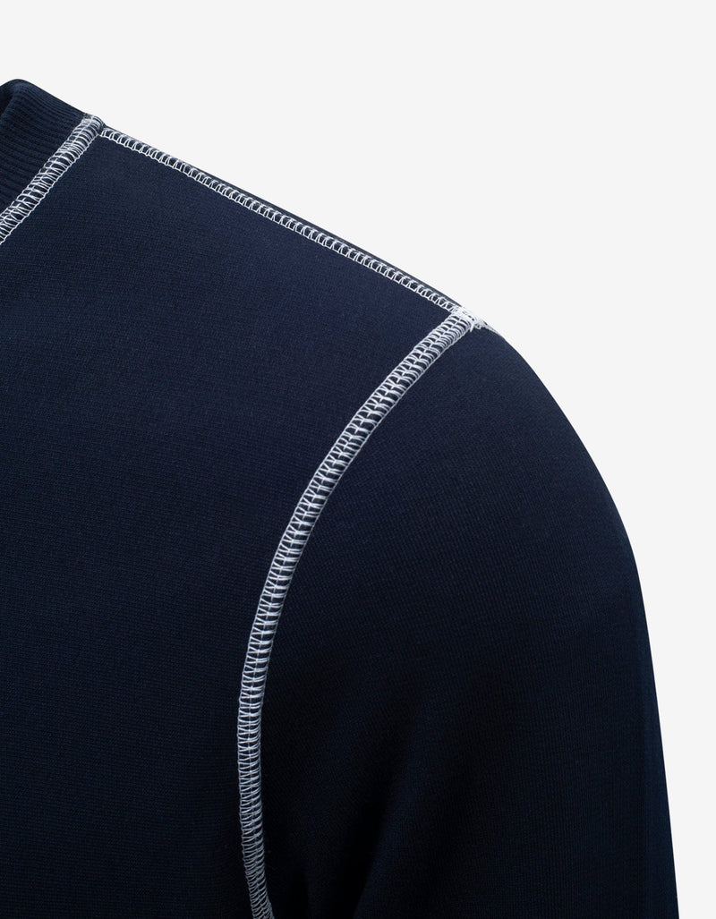 Kenzo Navy Blue Tiger Crest Sweatshirt