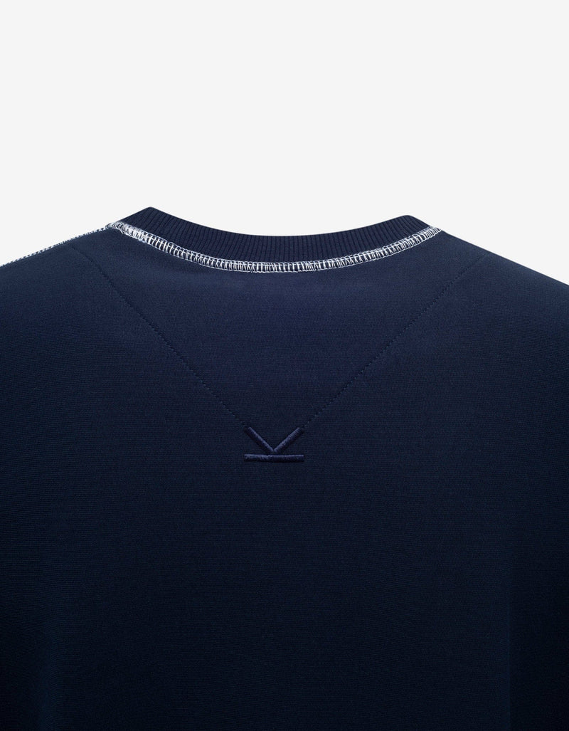 Kenzo Navy Blue Tiger Crest Sweatshirt