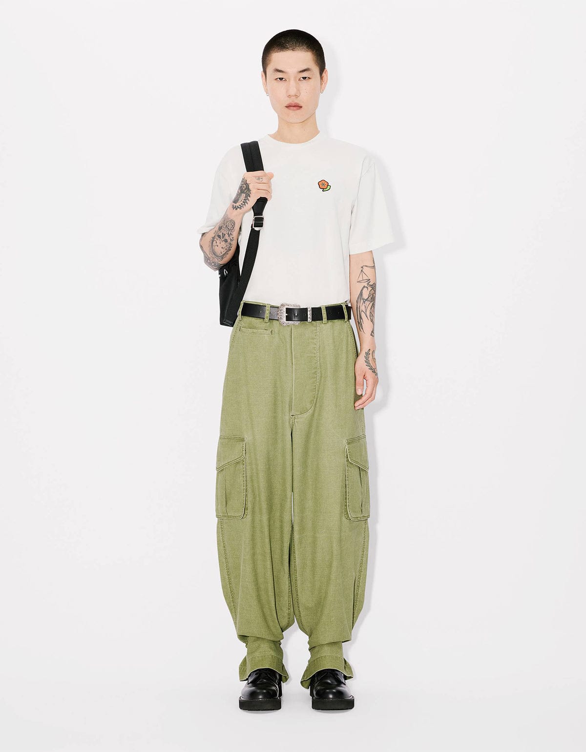 ★KENZO★ GATS GENZO POP HALF SLEEVE T-SHIRT OFF WHITE FF55T MUSINSA | KENZO GATS GENZO POP HALF SLEEVE T-SHIRT - OFF