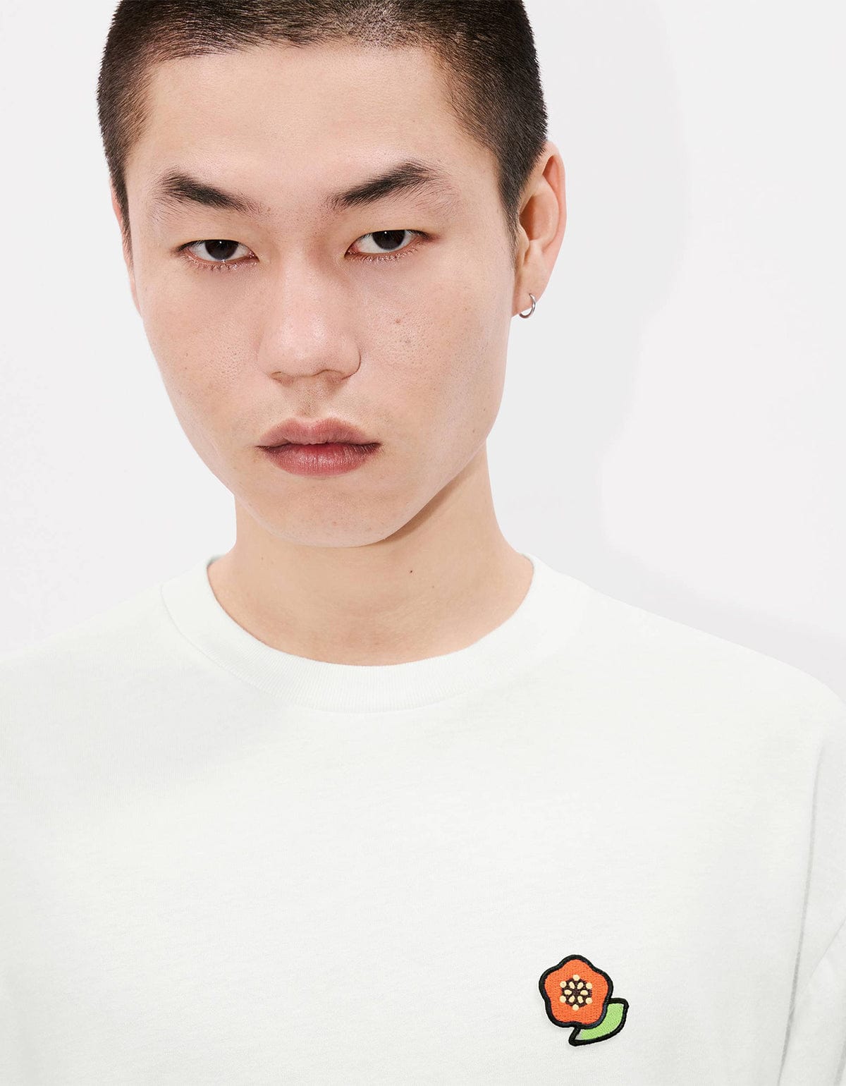 Kenzo Pop Embroidered Off-White T-Shirt – Zoo Fashions