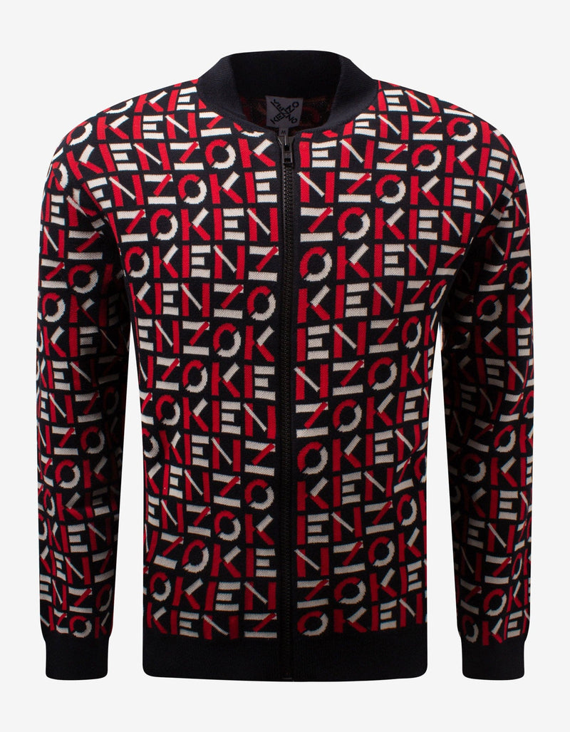 Kenzo Sport Monogram Jacquard Track Jacket