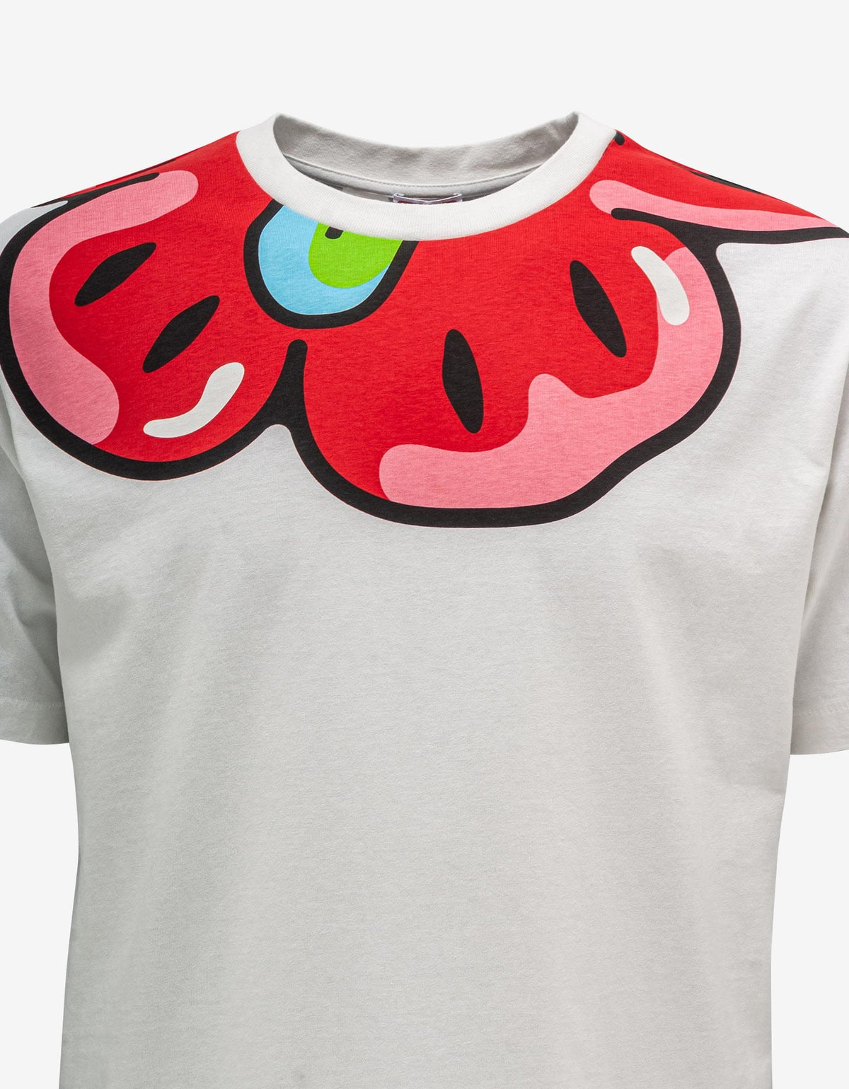 Kenzo White 'Boke Boy' Print T-Shirt