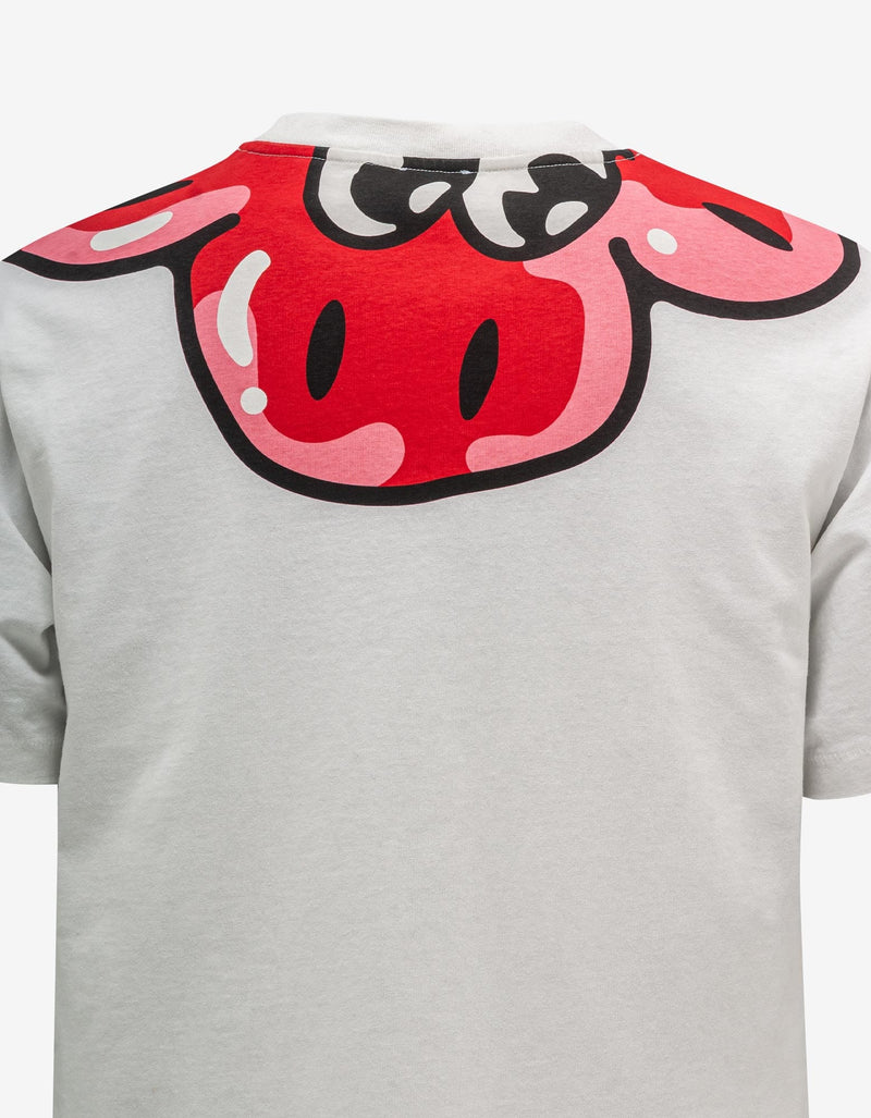 Kenzo White 'Boke Boy' Print T-Shirt