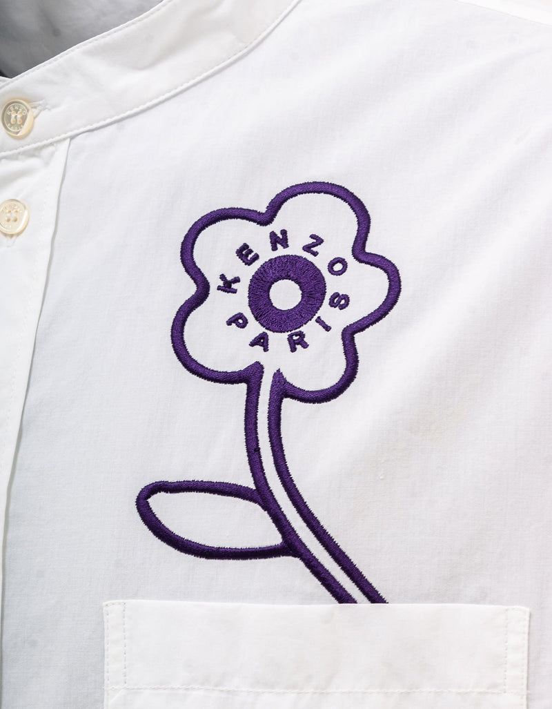 Kenzo White 'Rue Vivienne' Shirt