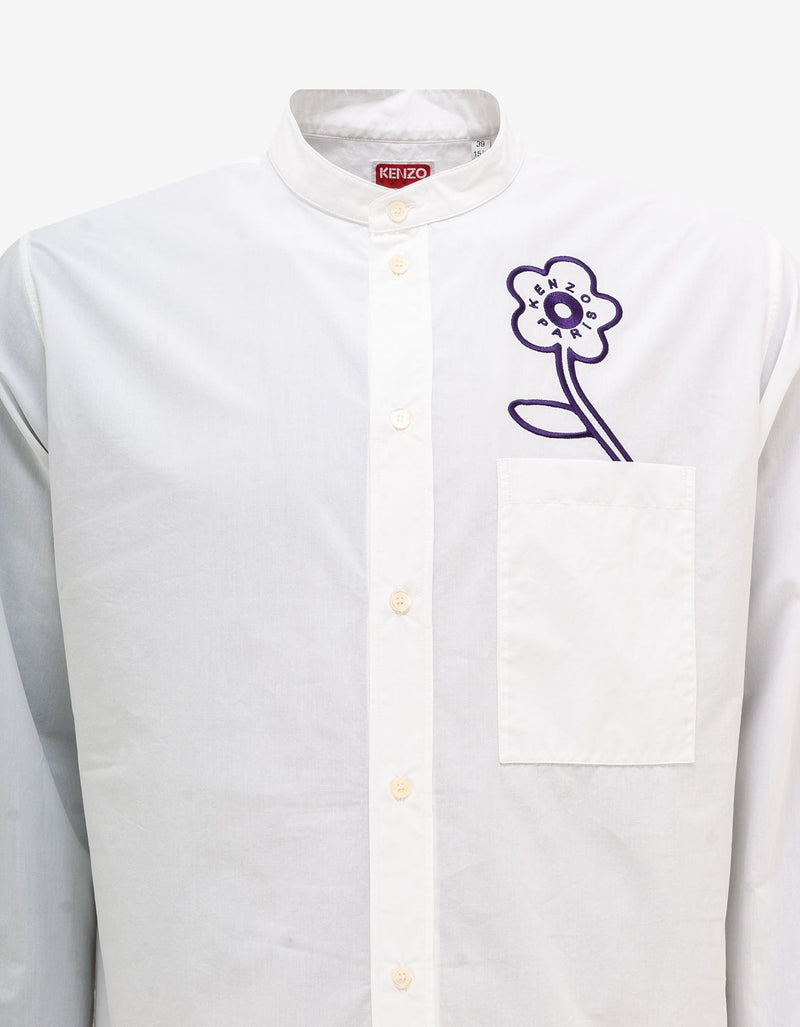 Kenzo White 'Rue Vivienne' Shirt