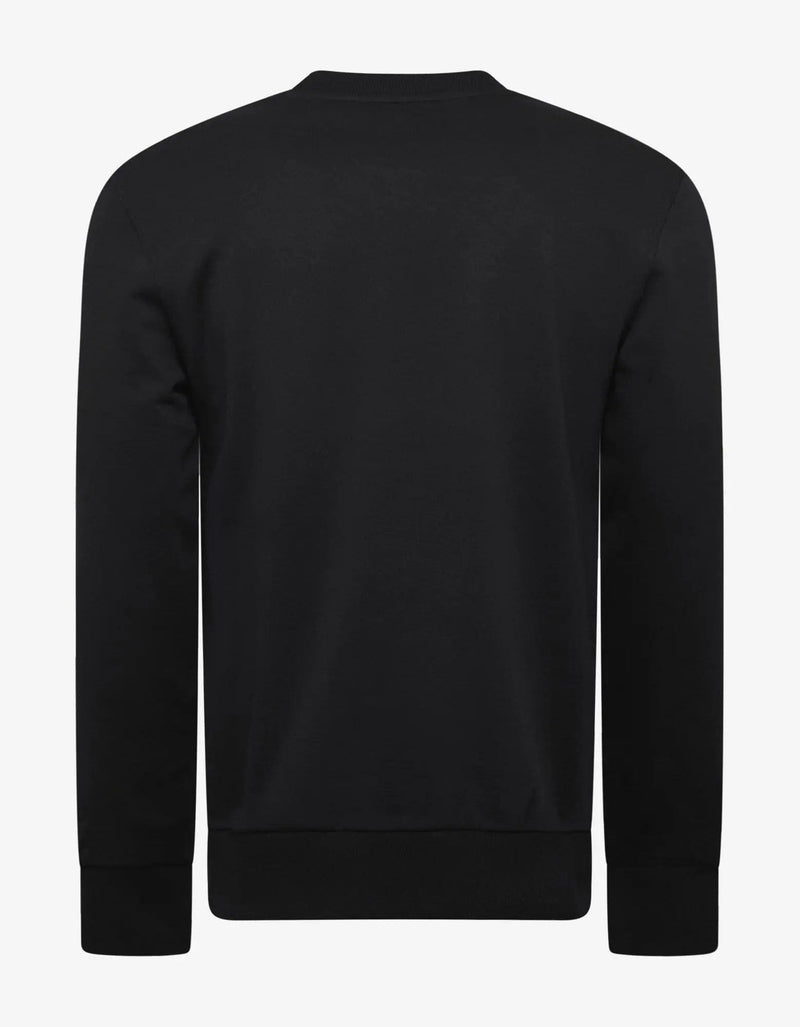 Lanvin Lanvin Black Strikethrough Logo Print Sweatshirt