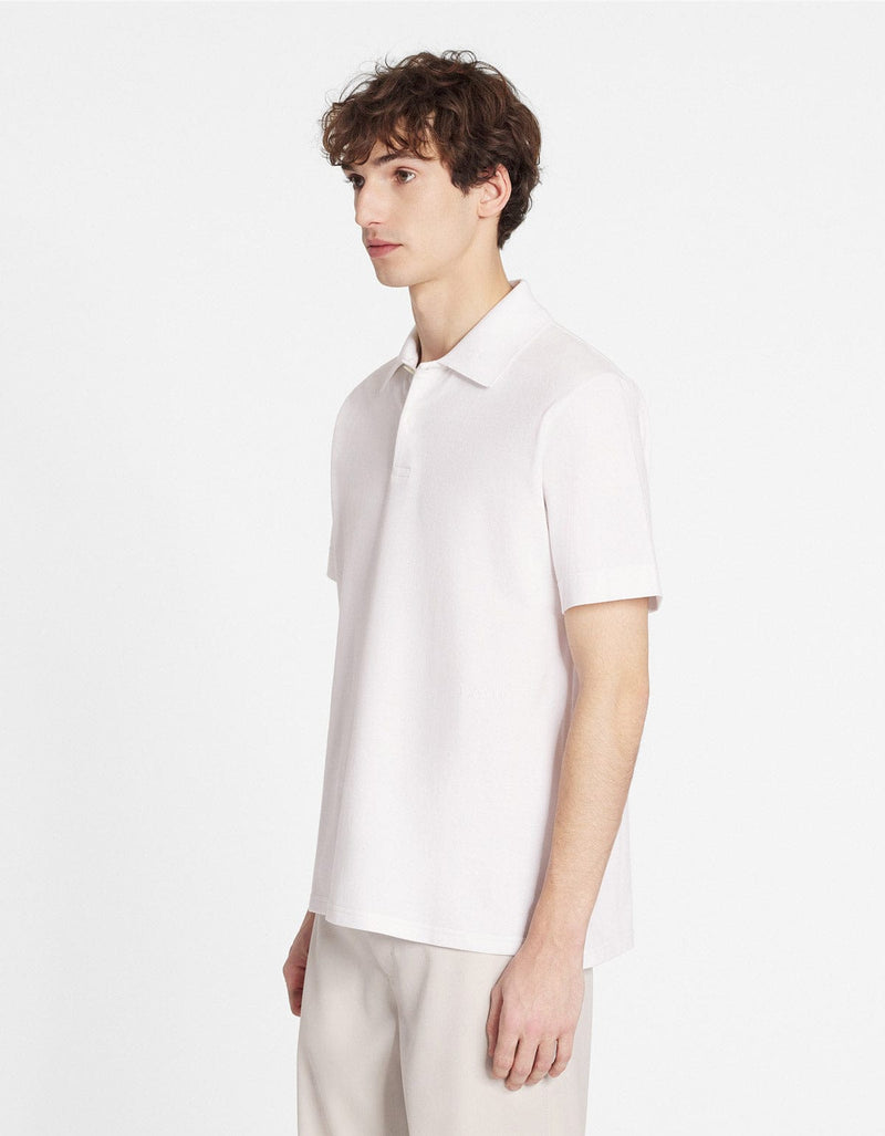 Lanvin White Classic Polo T-Shirt