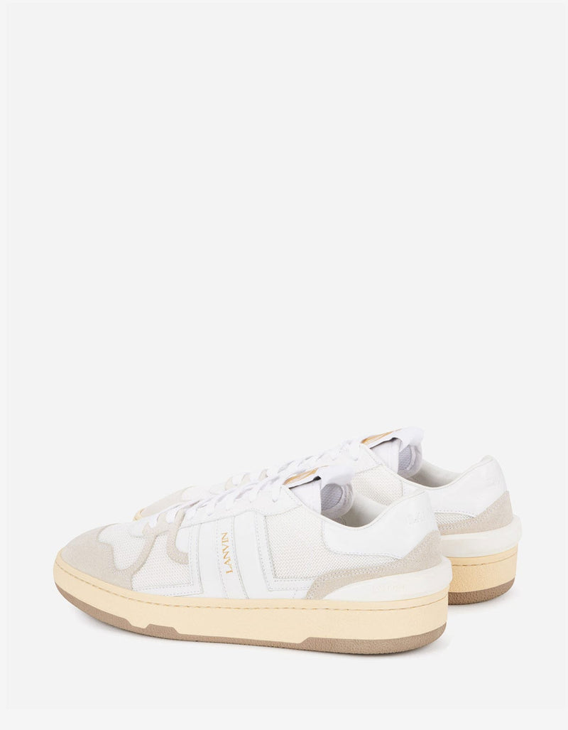 Lanvin White Clay Trainers