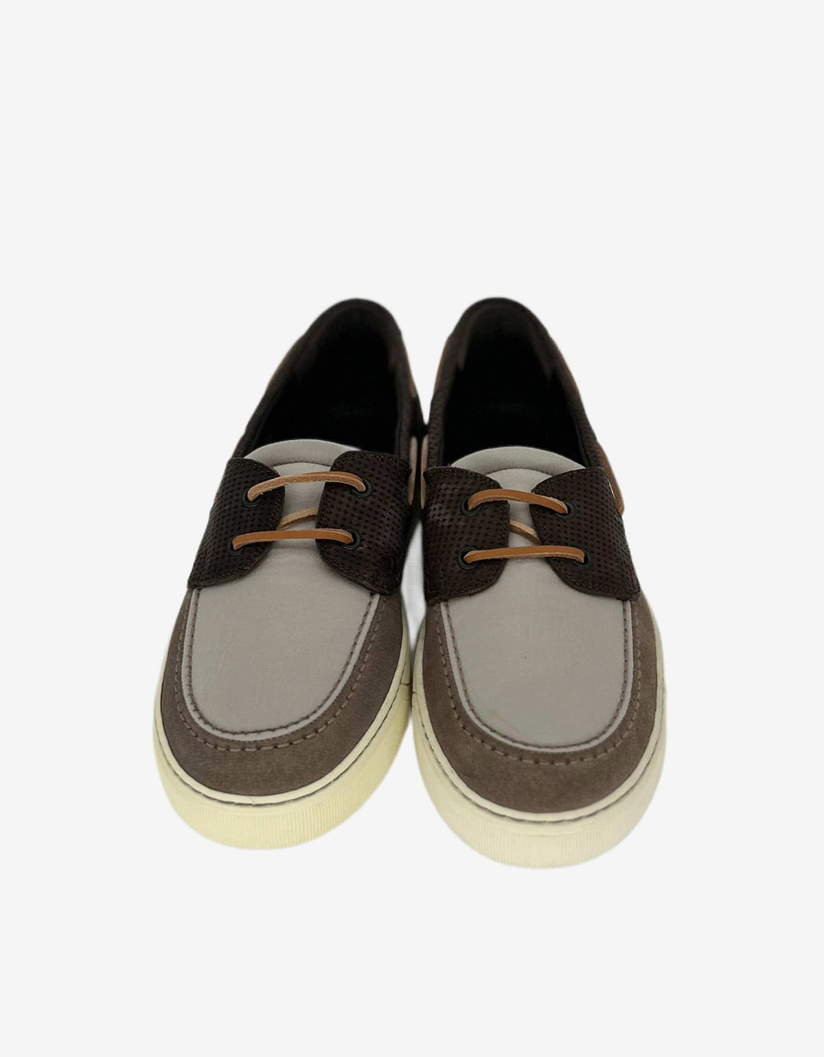 Lanvin Multicoloured Sneaker Sole Boat Shoes AM5MBA1NLA4A1 1103 GRIS