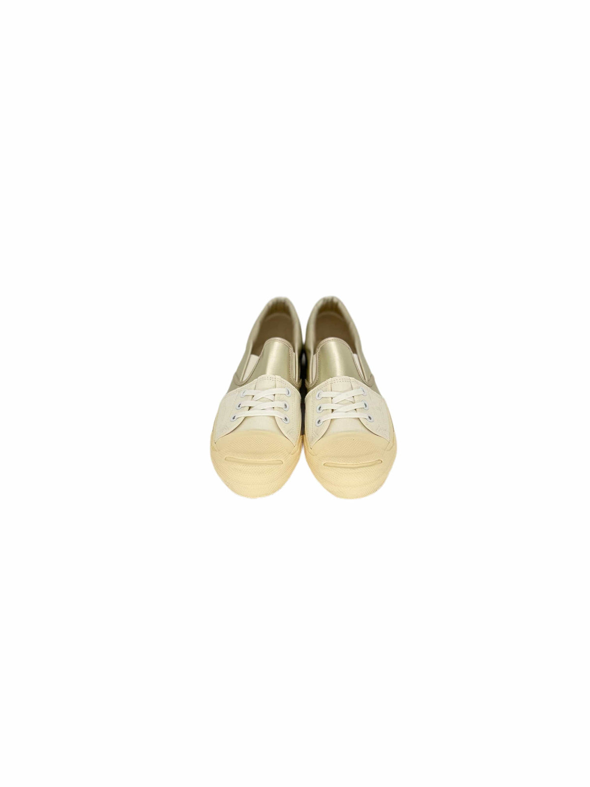 Mihara Yasuhiro Gold/Ecru Slip On  Hybrid Sneakers