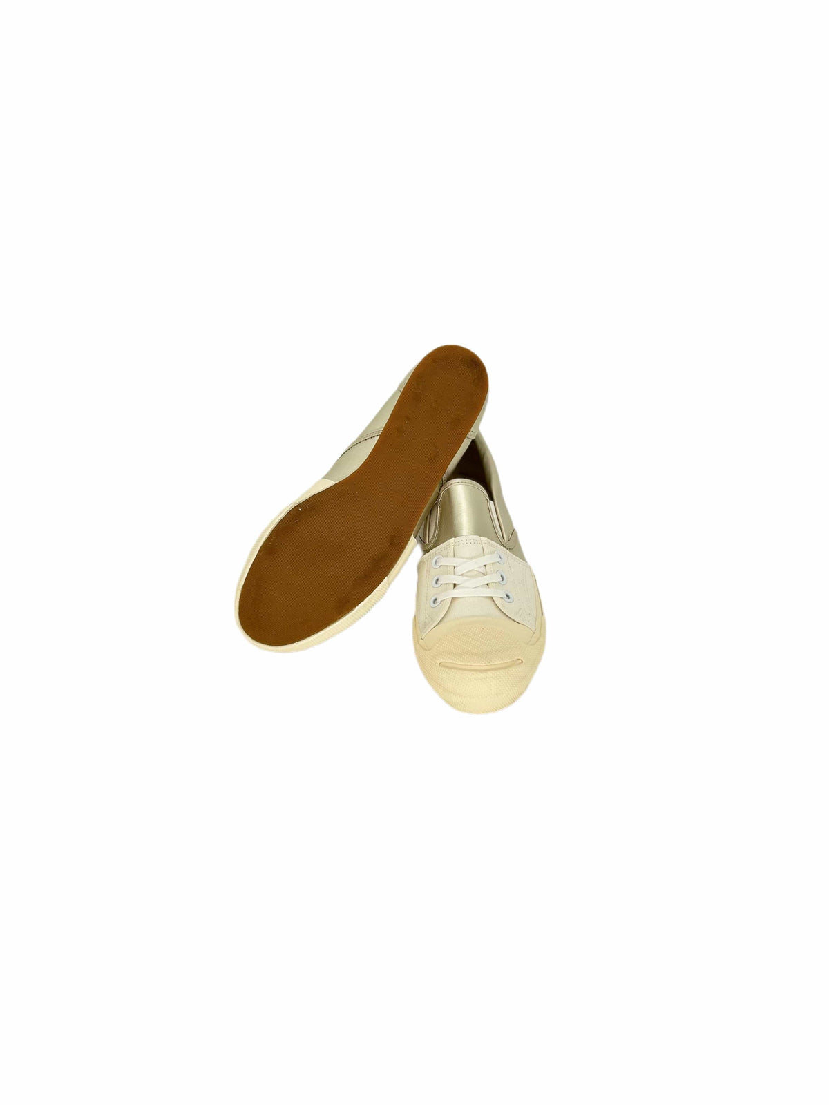 Mihara Yasuhiro Gold/Ecru Slip On  Hybrid Sneakers