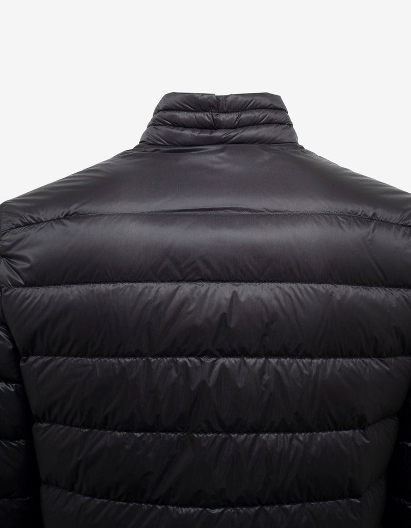 Moncler Agay Black Nylon Down Jacket