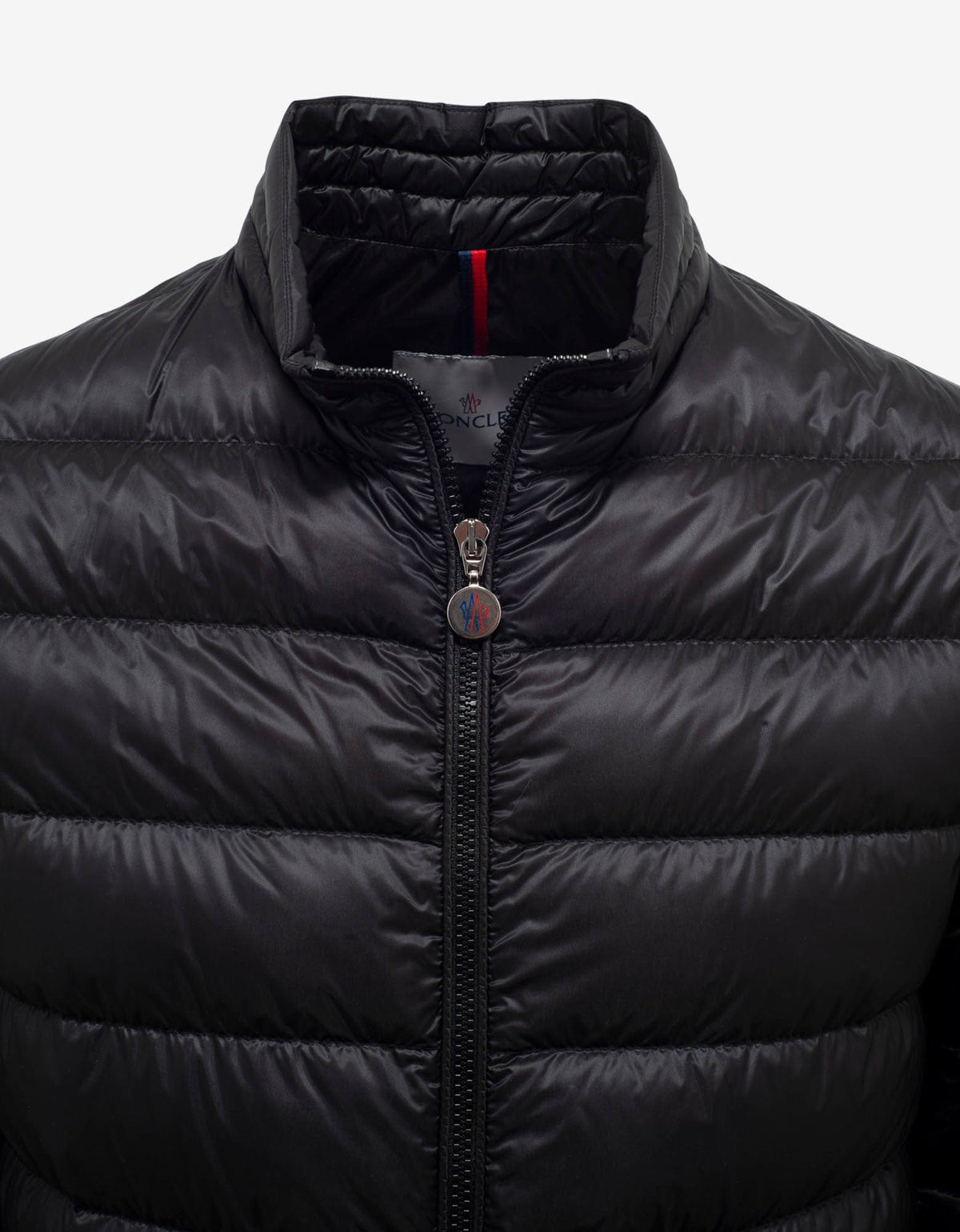 Moncler Agay Black Nylon Down Jacket