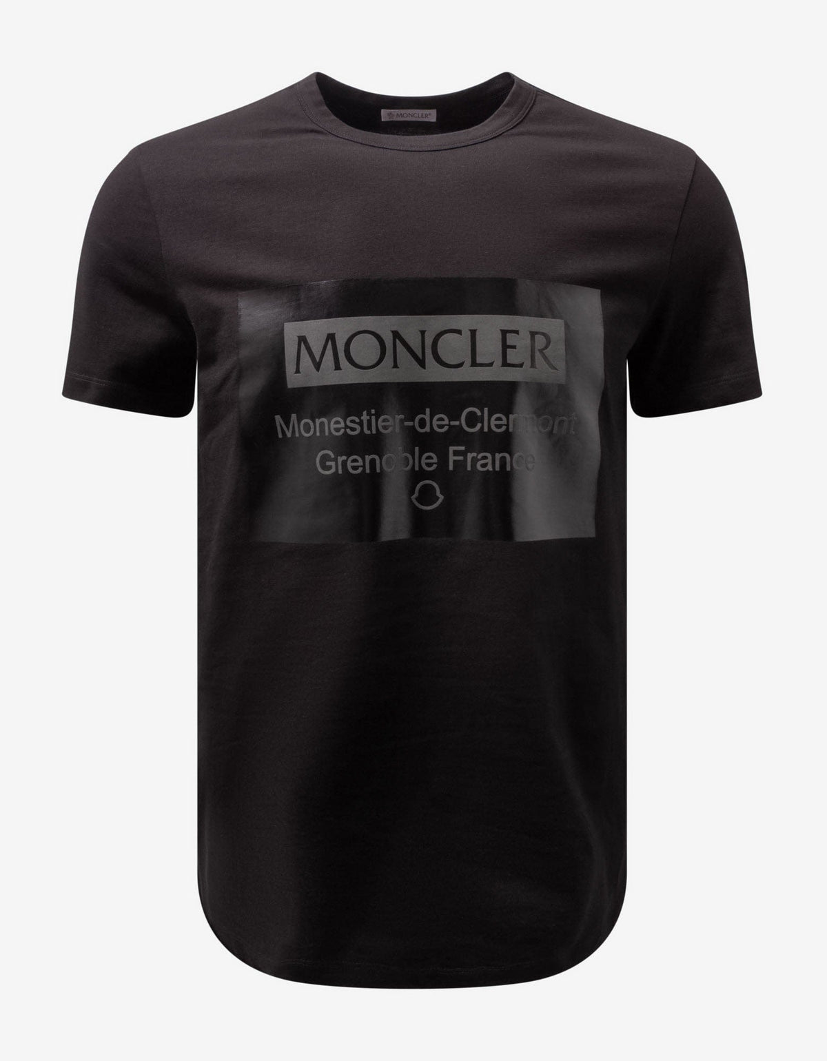 Moncler Black Box Logo Print T-Shirt