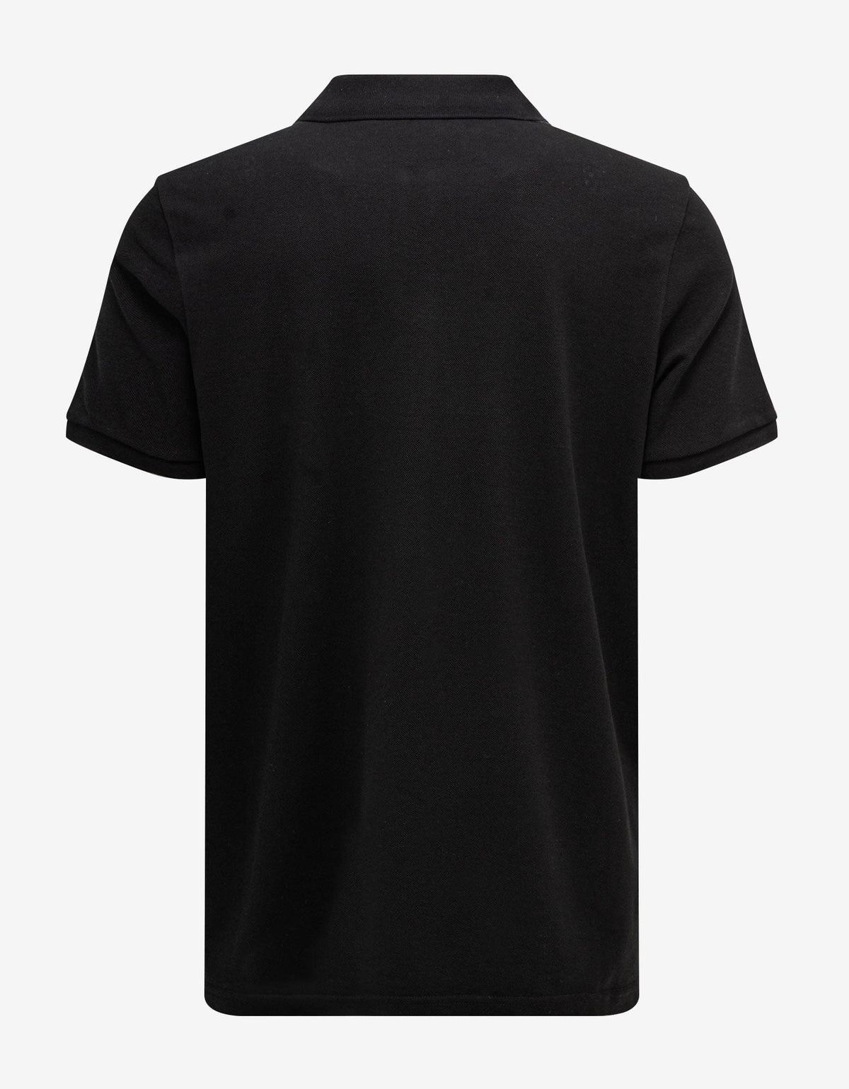 Moncler Black Macro Logo Polo T-Shirt