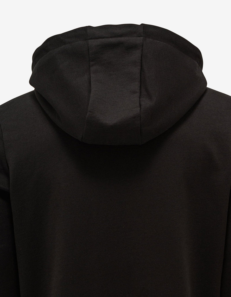 Moncler Black Tricolour Band Zip Hoodie Tracksuit