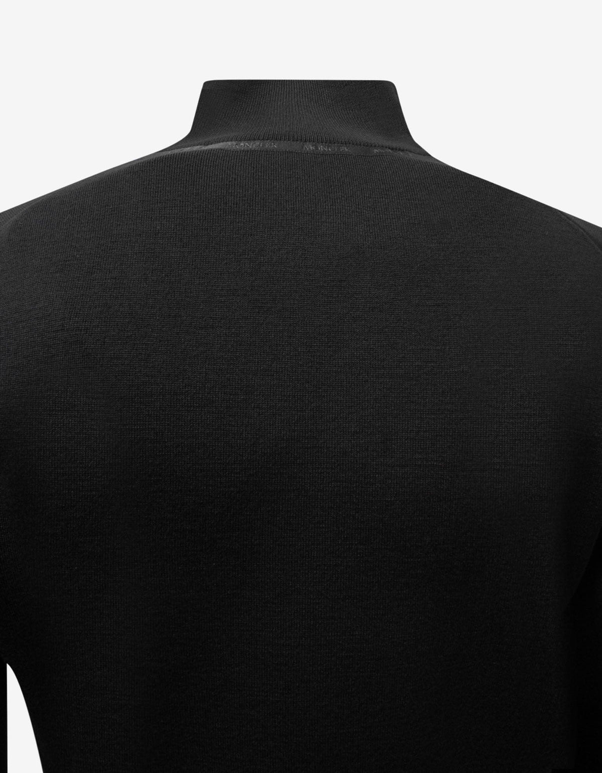 Moncler Black Zip Cardigan