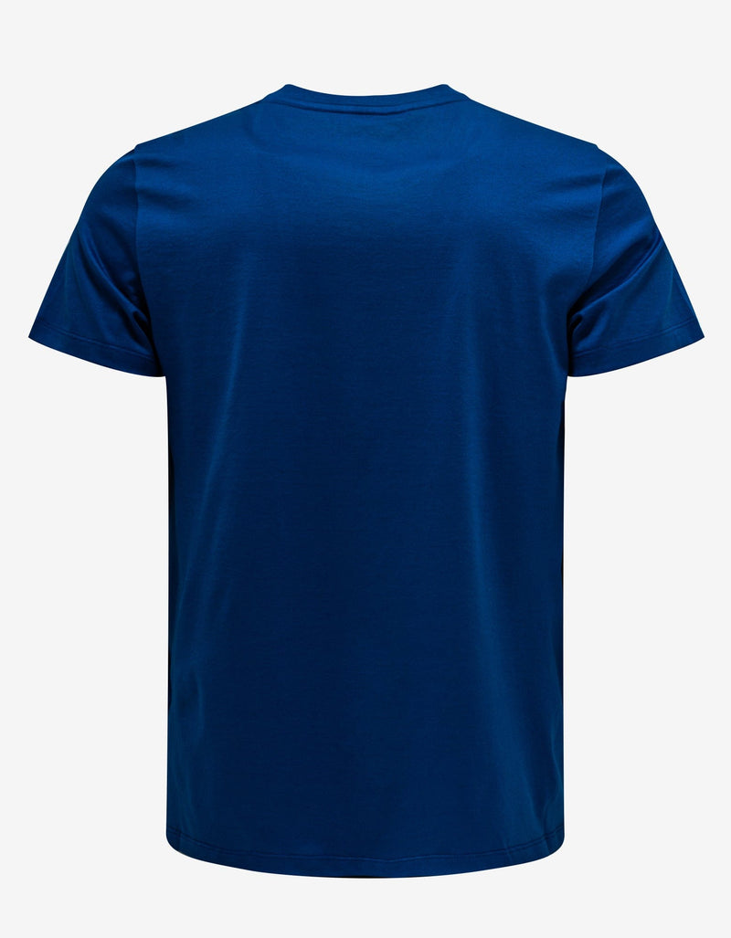 Moncler Blue Double Logo T-Shirt