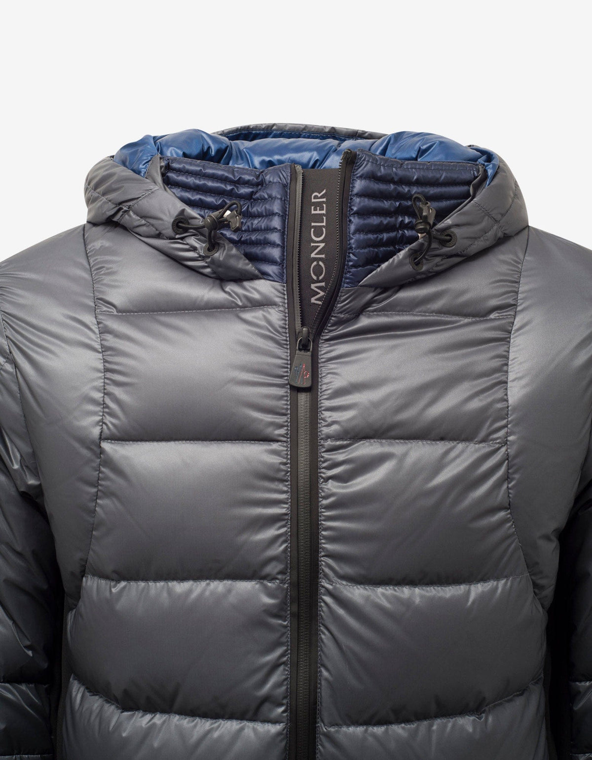 Moncler Grenoble Mouthe Grey Down Jacket