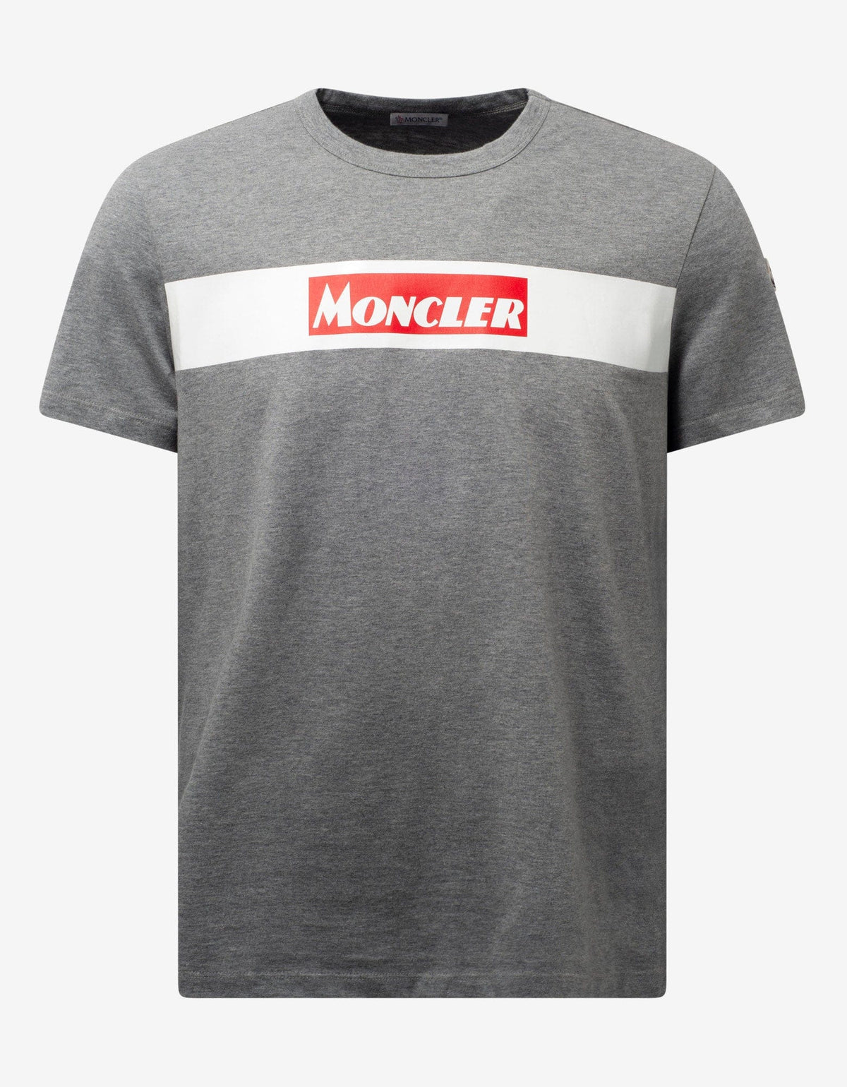 Moncler Grey Moncler Print T-Shirt