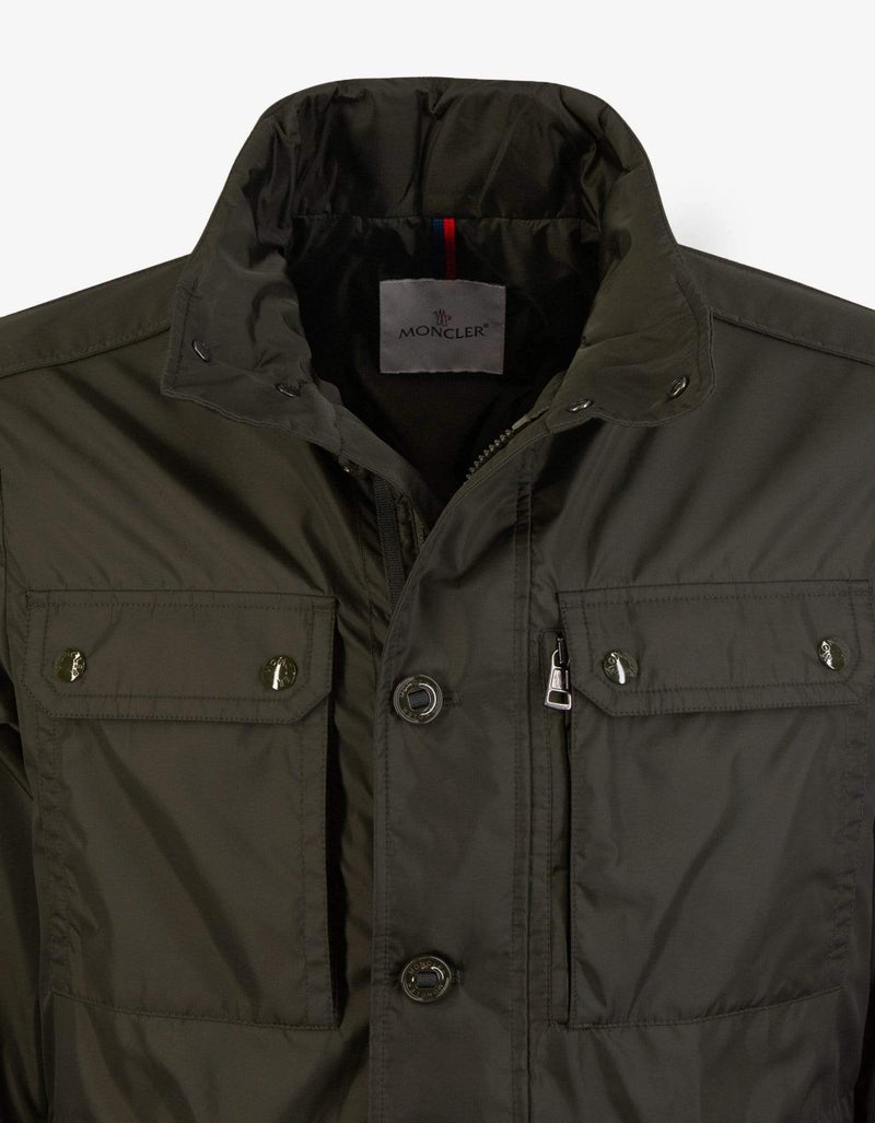 Moncler Lez Khaki Nylon Field Jacket