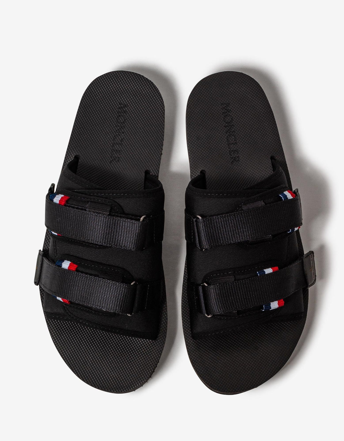 Moncler Moncler Black Slideworks Sandals