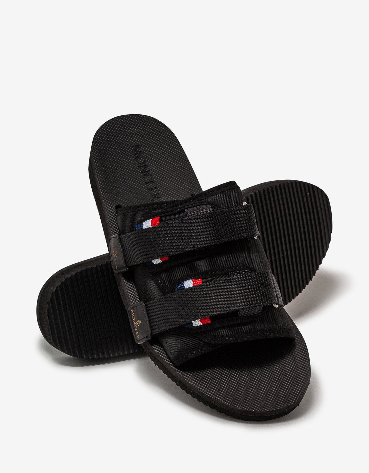 Moncler Moncler Black Slideworks Sandals