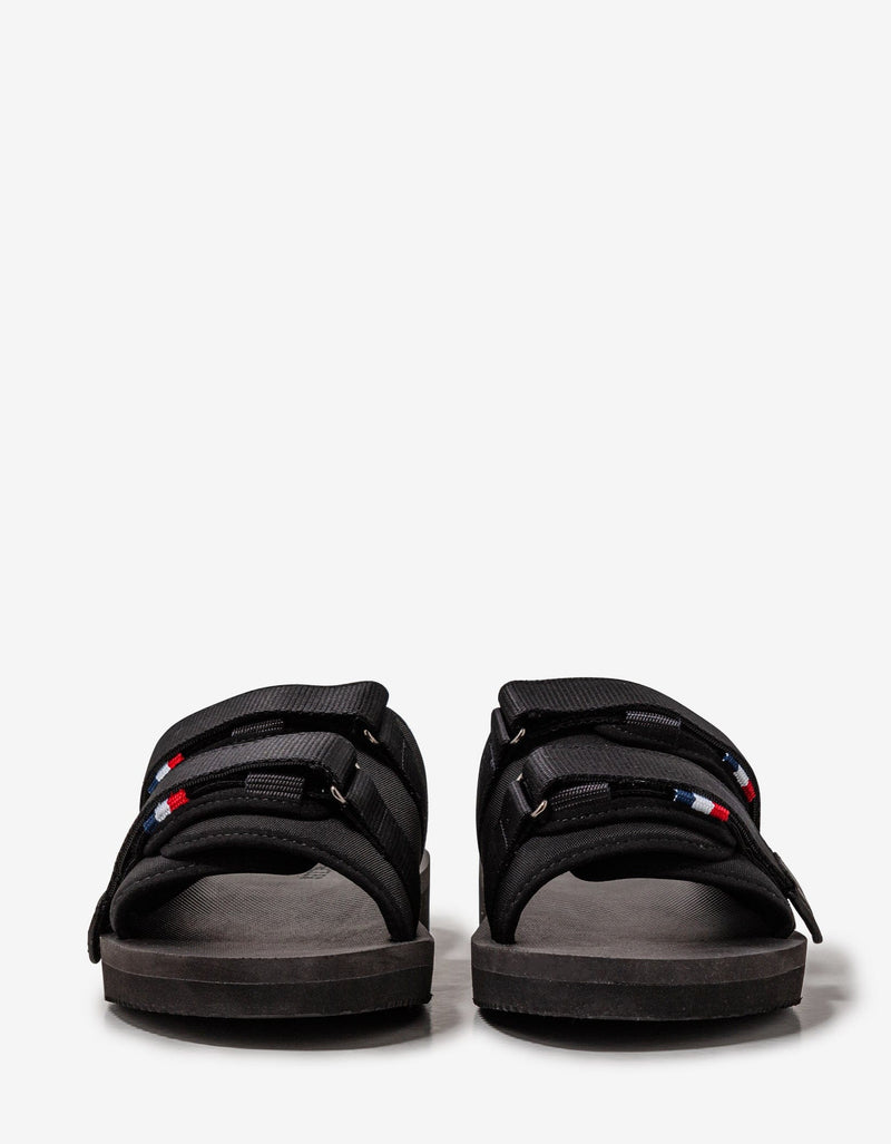 Moncler Moncler Black Slideworks Sandals