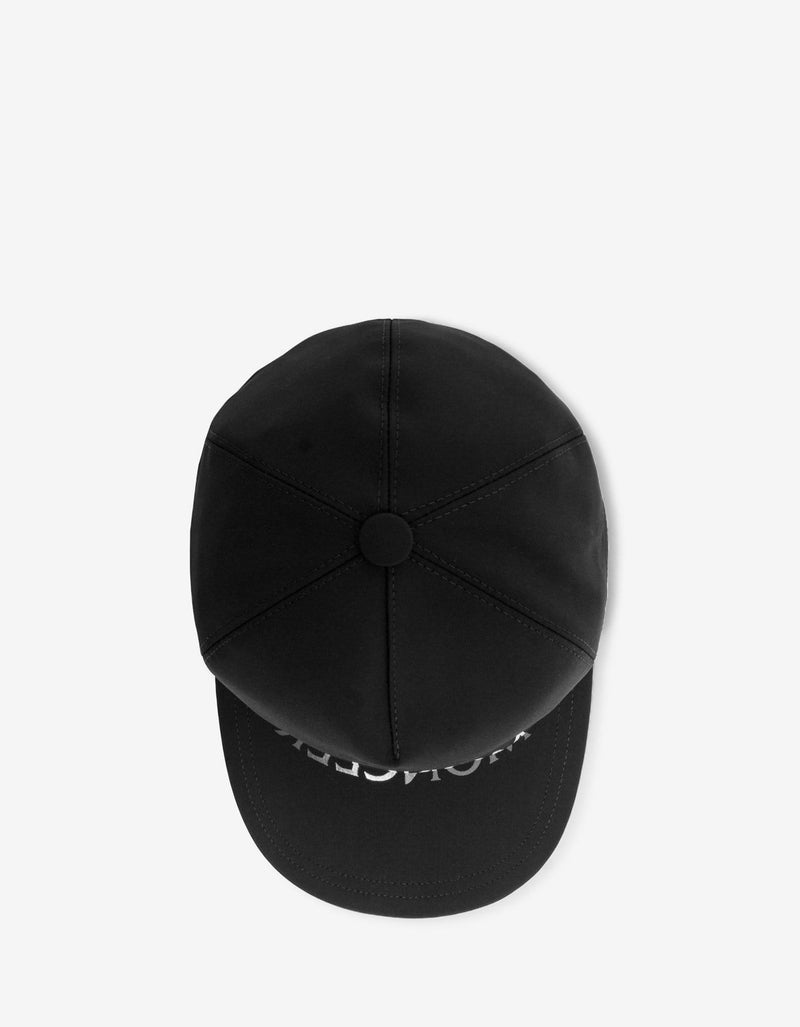 Moncler Moncler Black Softshell Logo Baseball Cap