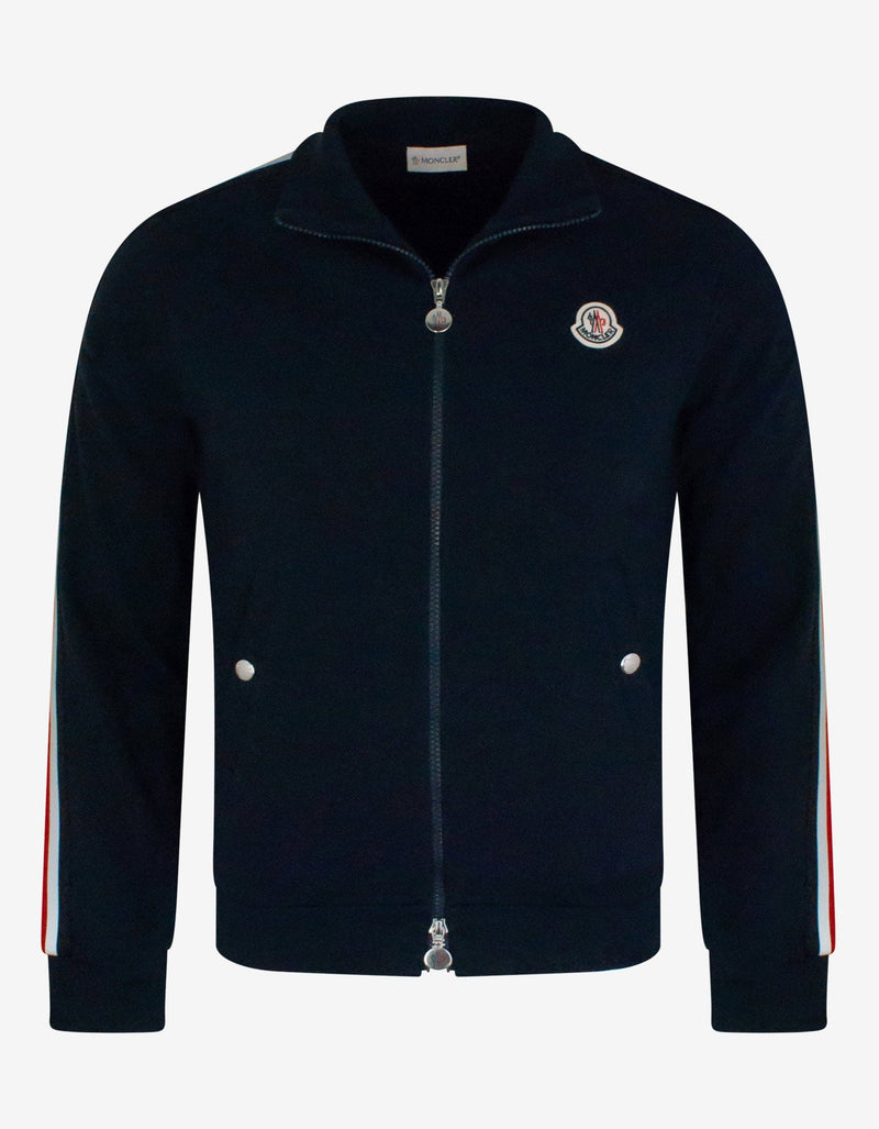 Moncler Navy Blue Tricolour Tracksuit