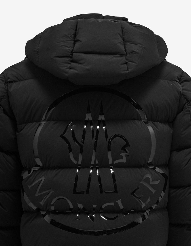 Moncler Pallardy Black Nylon Down Jacket
