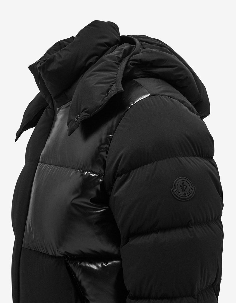 Moncler Pallardy Black Nylon Down Jacket