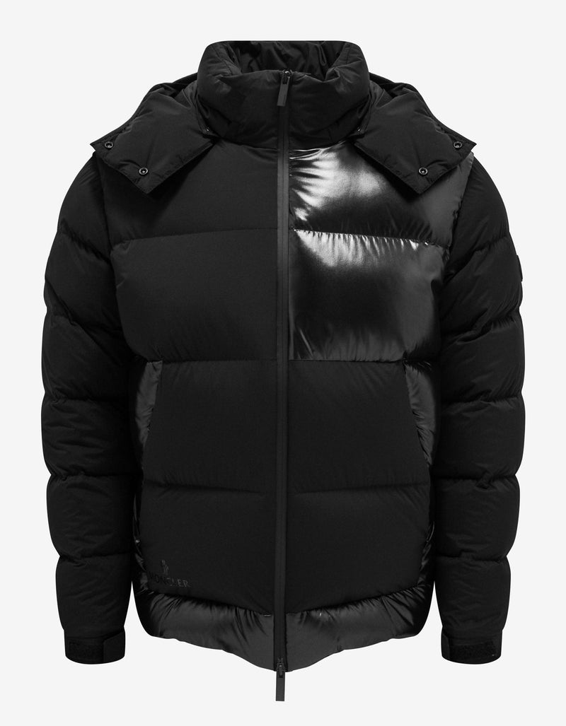 Moncler Pallardy Black Nylon Down Jacket