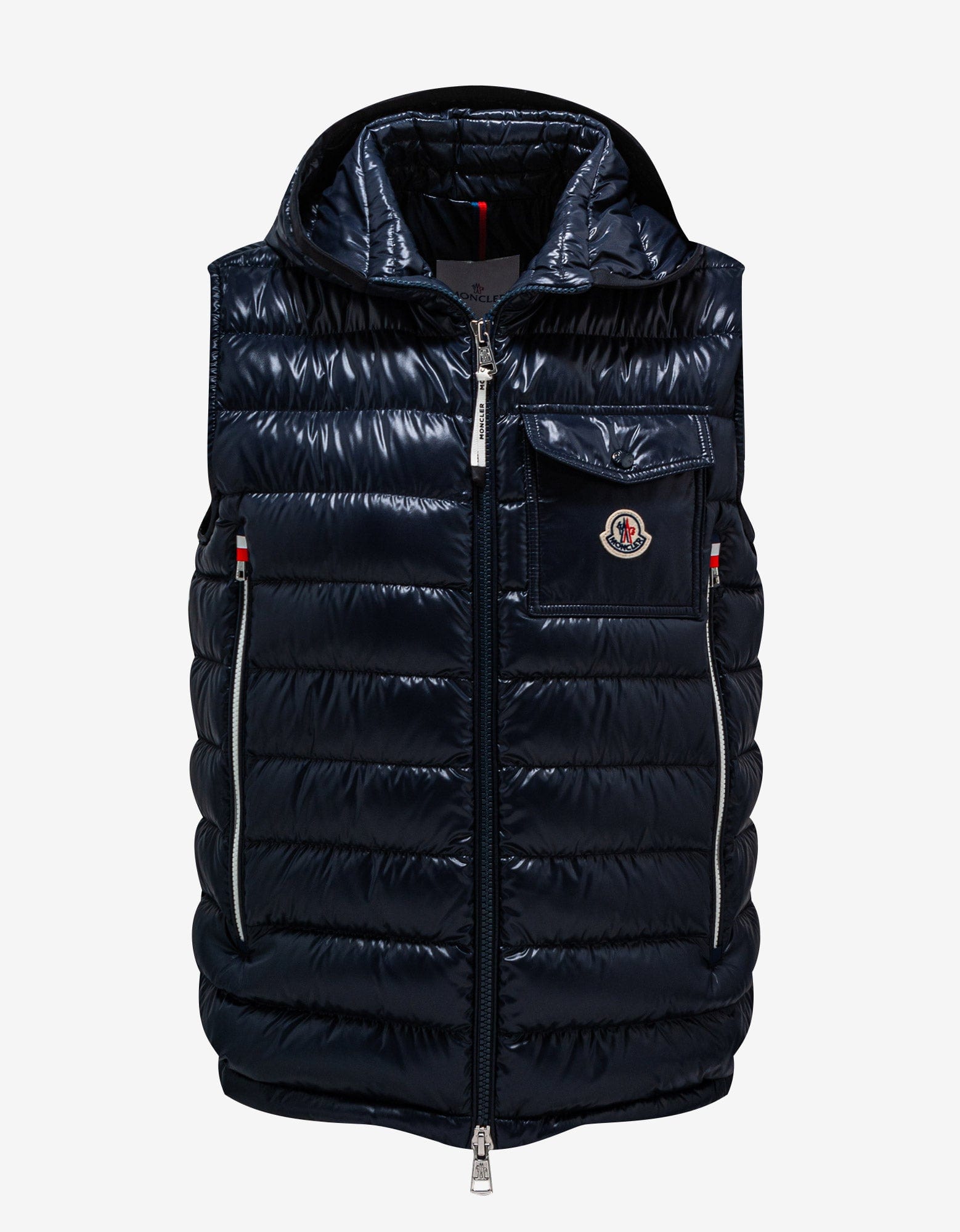 Moncler Ragot Navy Blue Nylon Down Gilet – Zoo Fashions