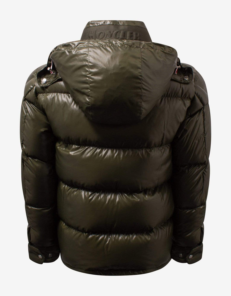 Moncler Rateau Khaki Nylon Down Jacket