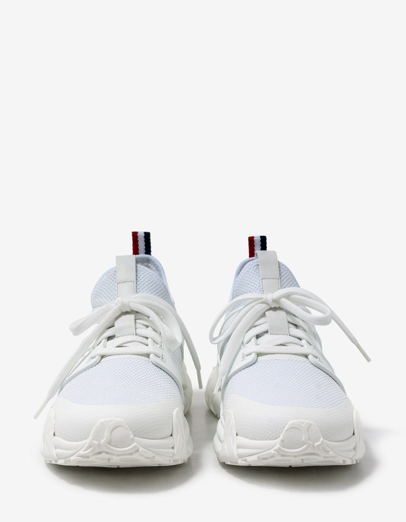 Moncler White Lunarove Low Top Trainers